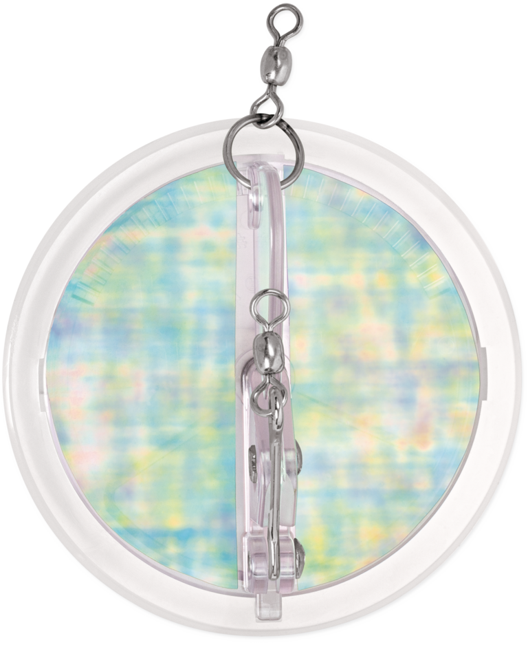 Luhr Jensen Mag Dipsy Diver Clear/Clear Bottom UV MoonJelly