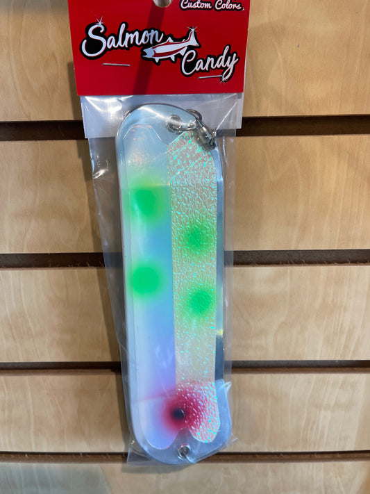 Salmon Candy Lance's Chrome Bam Flasher