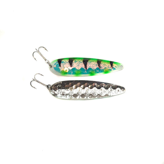 Salmon Candy UV Toxic Spikelets Super Glow Magnum Spoon