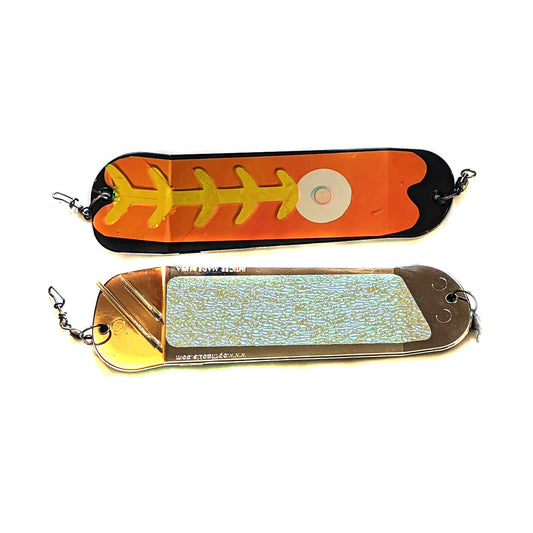 Salmon Candy UV Shelly Carbon Flasher