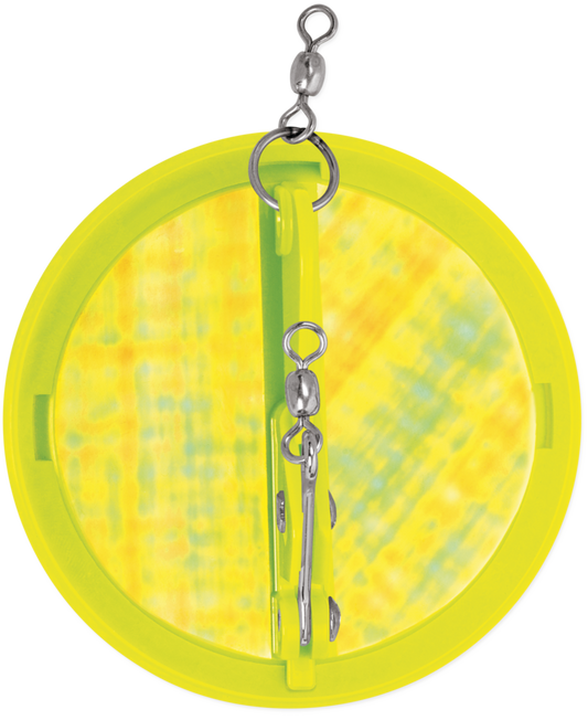 Luhr Jensen Mag Dipsy Diver Chartreuse Silver MoonJelly