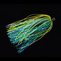 Howie Glitter Aqua Chartreuse