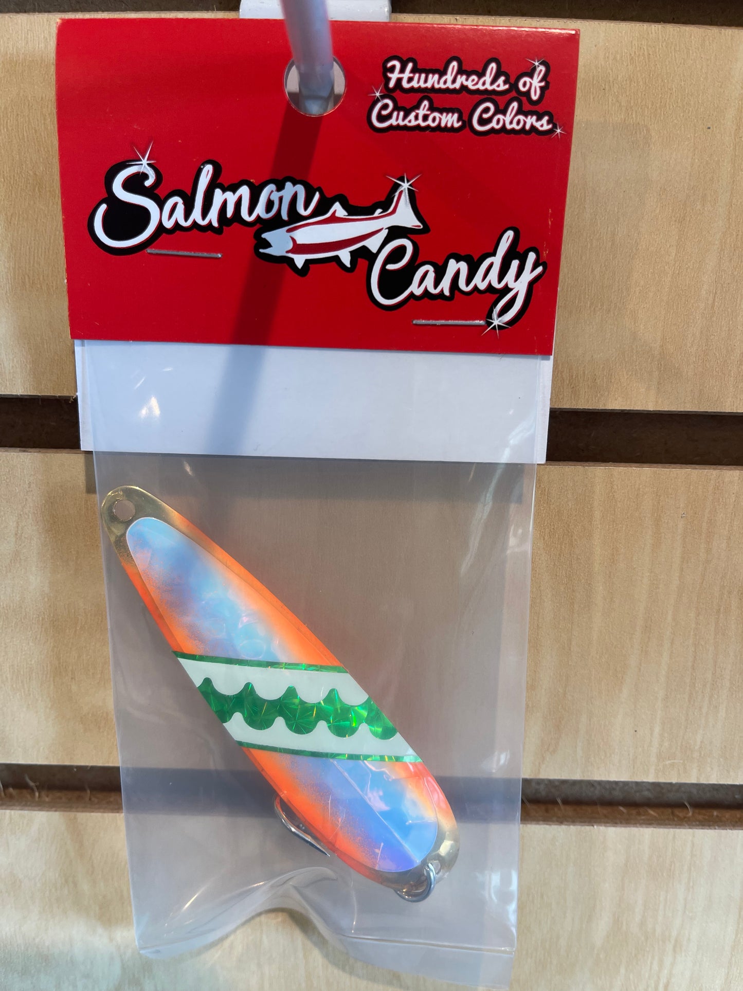 Salmon Candy Hyper UV Orange Gold Standard Spoon