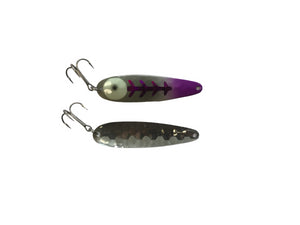 Salmon Candy Purple Dragon Super Glow Magnum Spoon