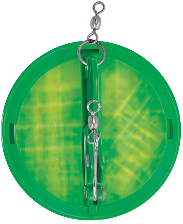 Luhr Jensen Mag Dipsy Diver Green Silver Moon Jelly