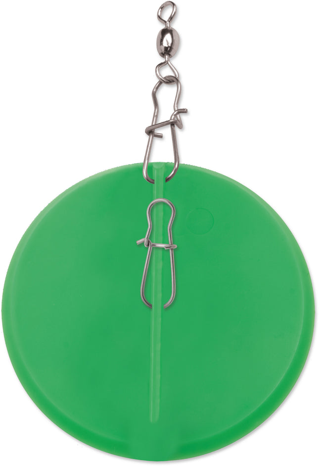 Luhr Jensen Dipsy Diver Kelly Green/White Bottom #1