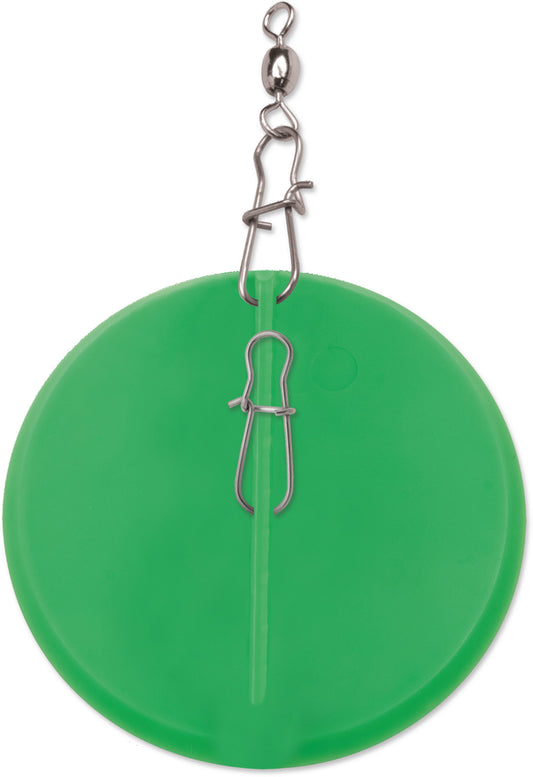 Luhr Jensen Dipsy Diver Kelly Green/White Bottom #1